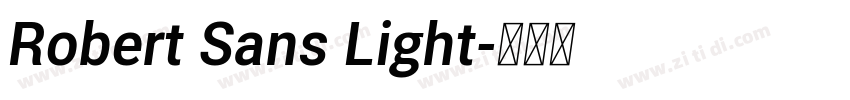 Robert Sans Light字体转换 Robert Sans Light字体转换